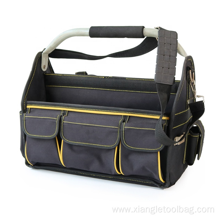 Big Zipped Electrician Carpentry Industry Open Tool Bag